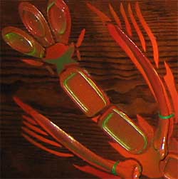 very old lobster Detailansicht